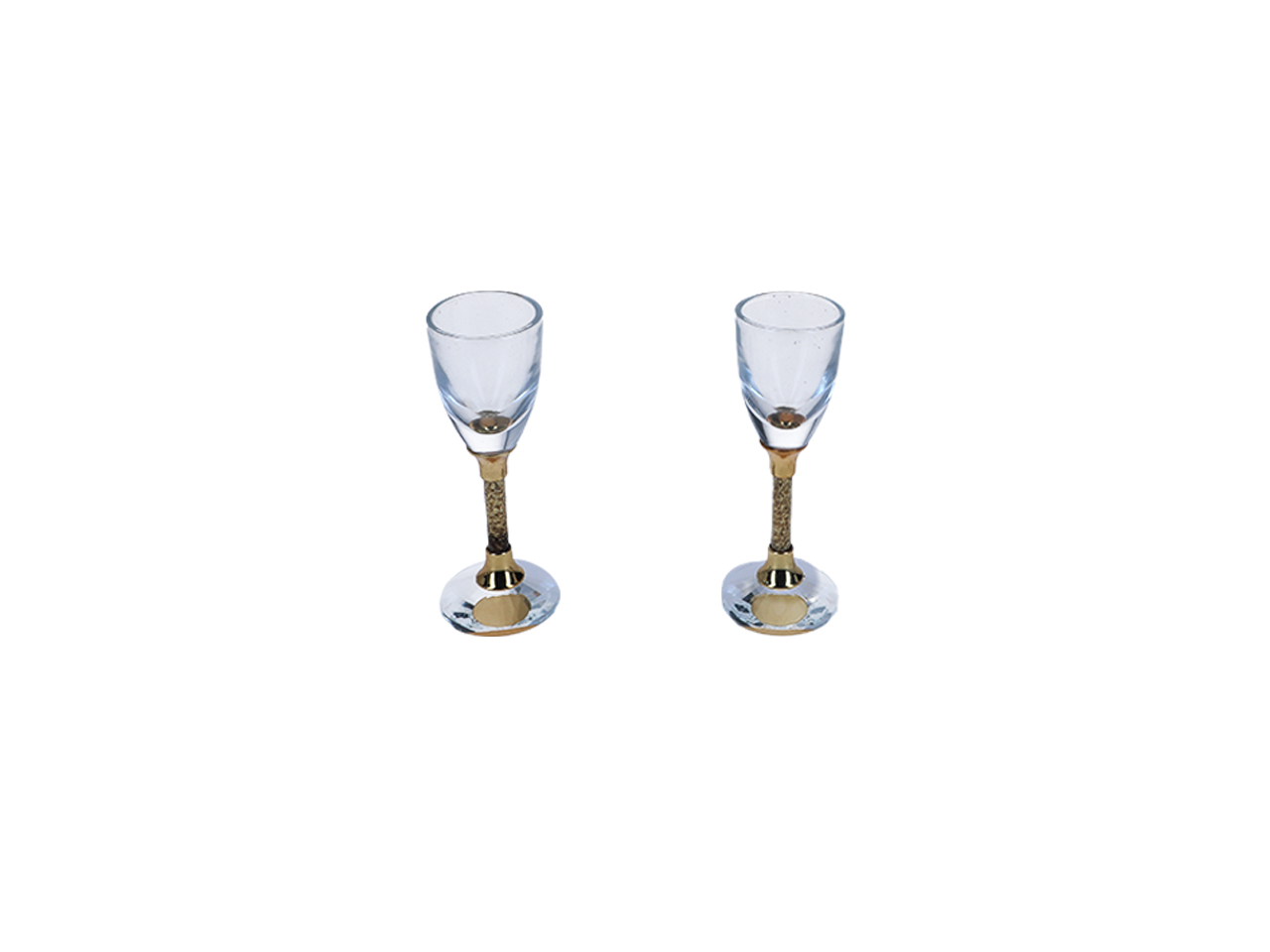 Kpl. 2 kieliszków do wódki wzór 2