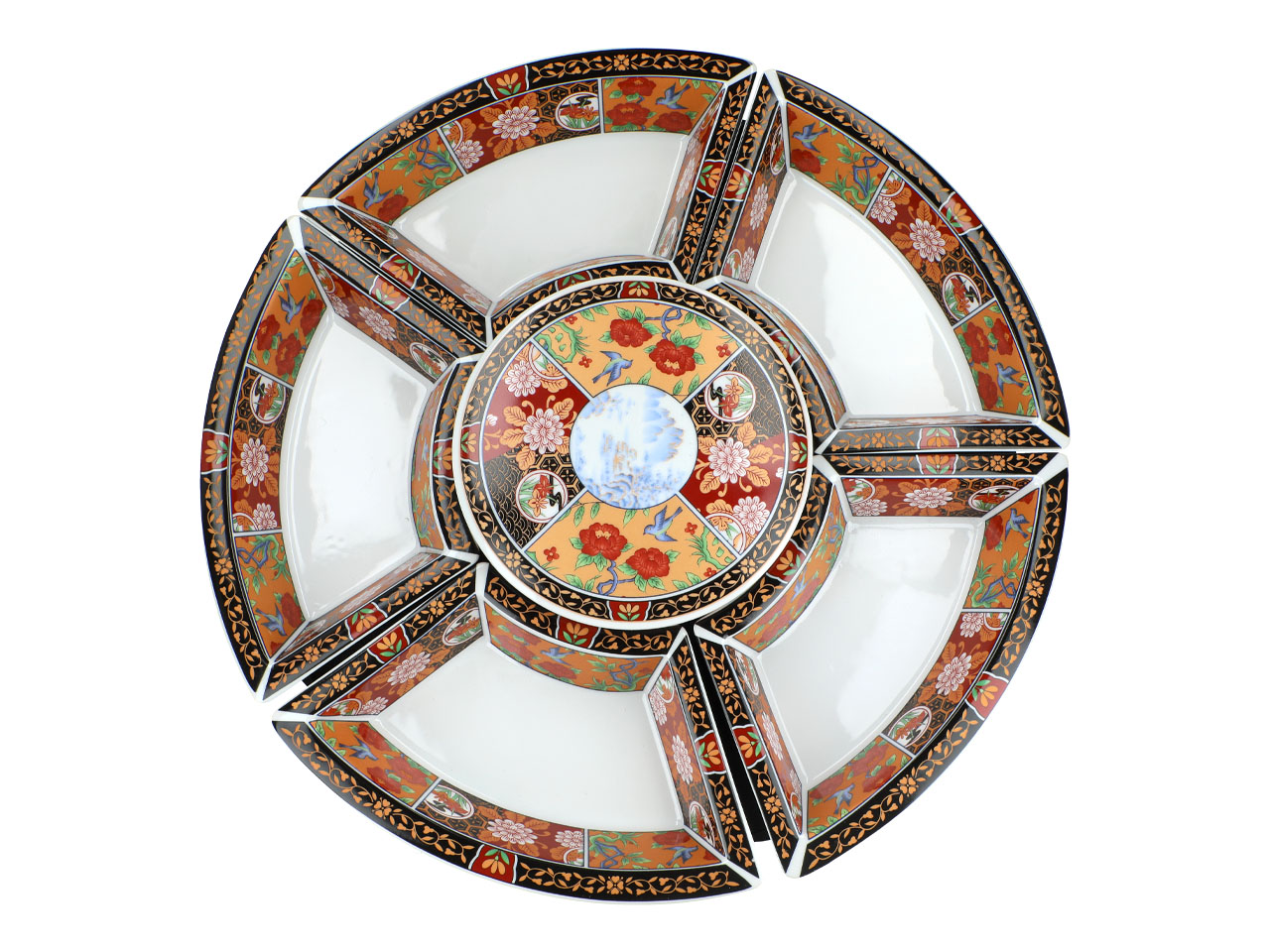 Naczynie ceramiczne do serwowania przekąsek - Lazy Suzan