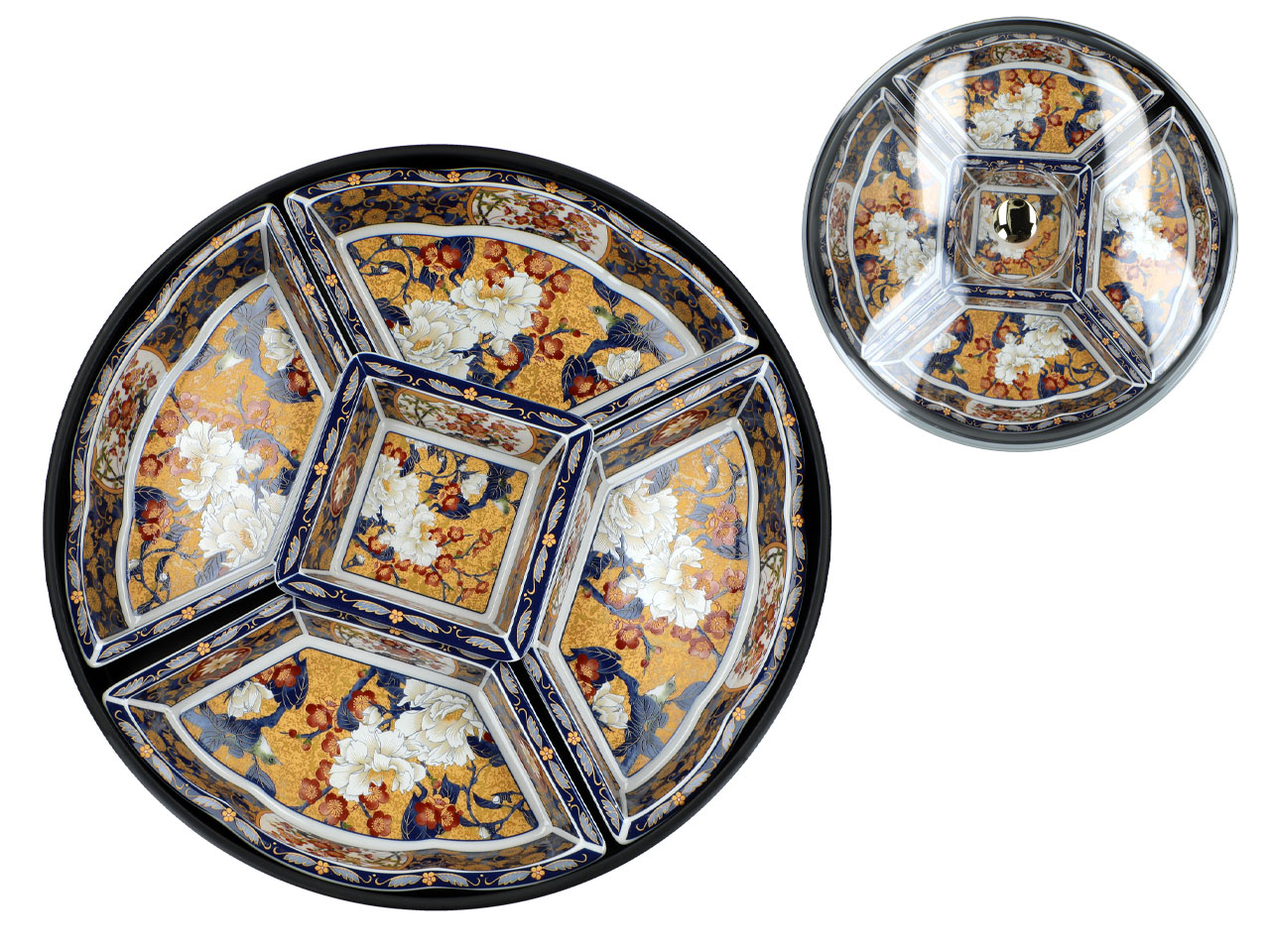 Naczynie ceramiczne do serwowania przekąsek - Lazy Suzan