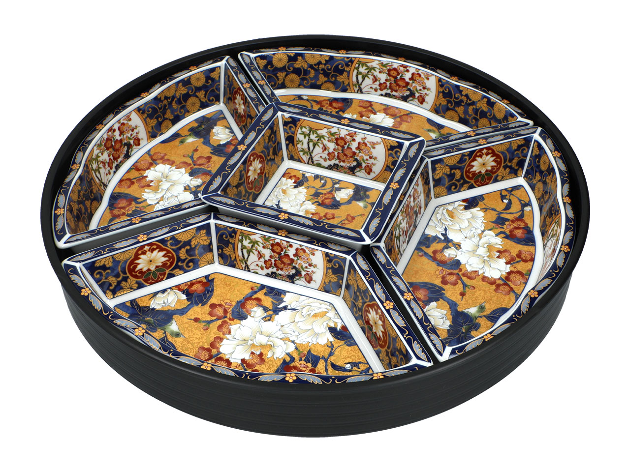 Naczynie ceramiczne do serwowania przekąsek - Lazy Suzan