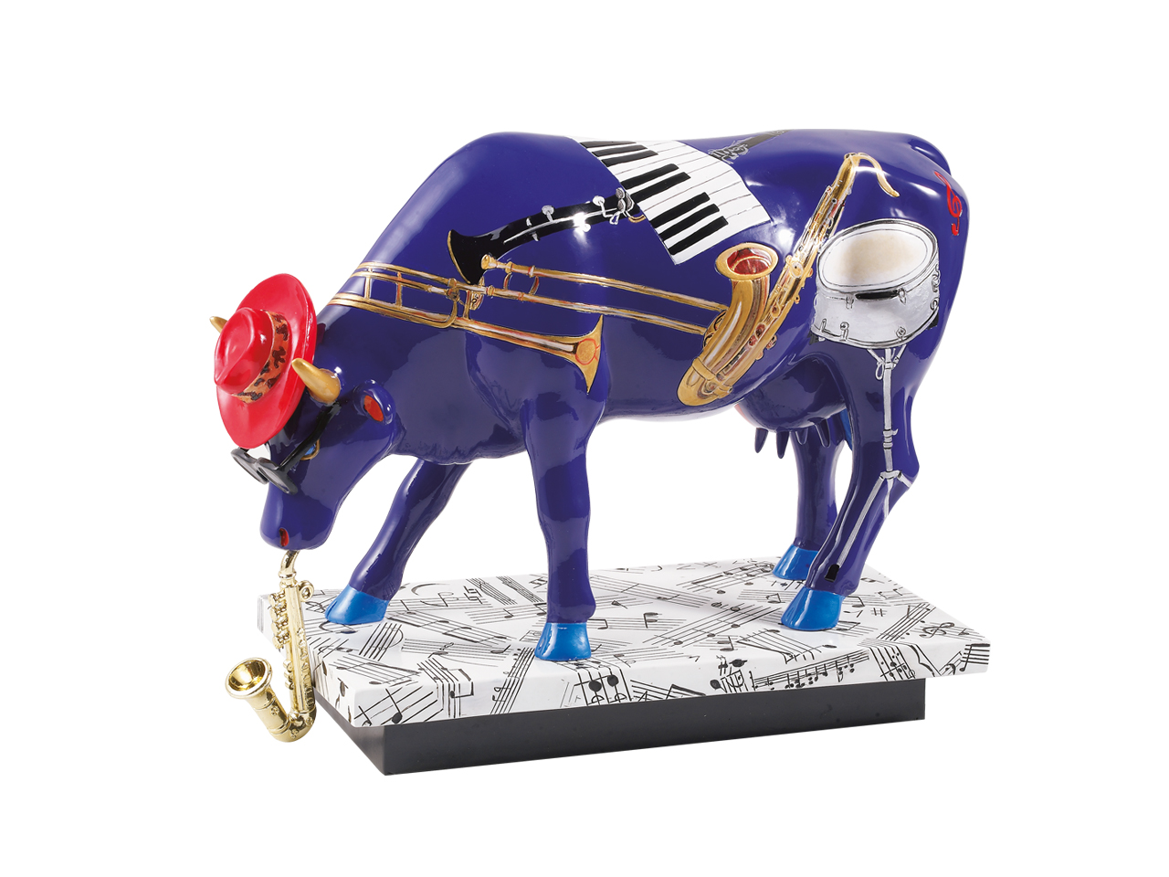 CowParade Portland 2002, In the Mood, autor: Susan McKinnon.