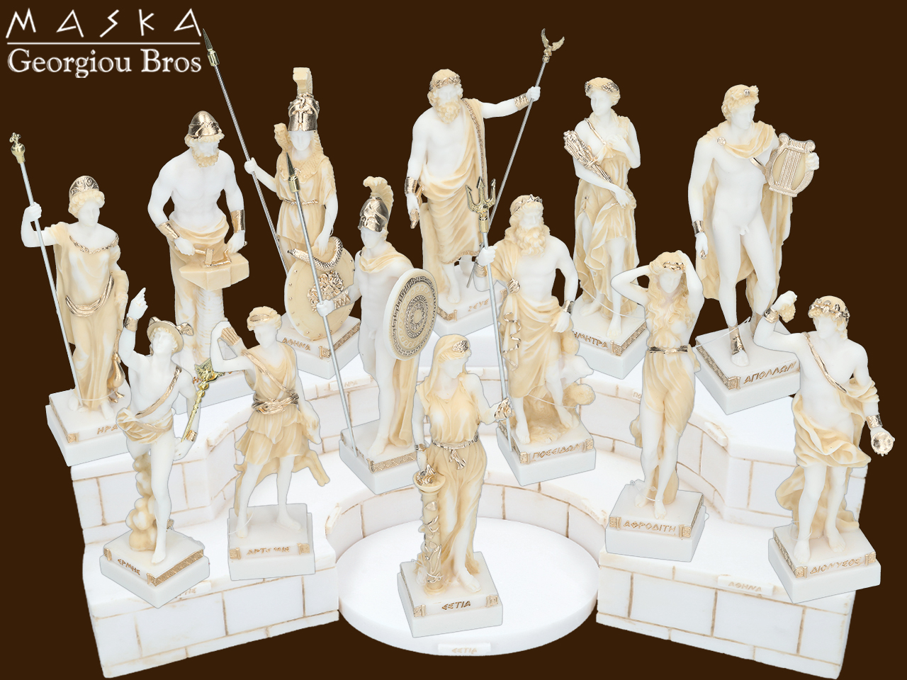 Olimp mały - sama podstawa do statuetek: 397-0780 -0781 -0782 -0783 -0784